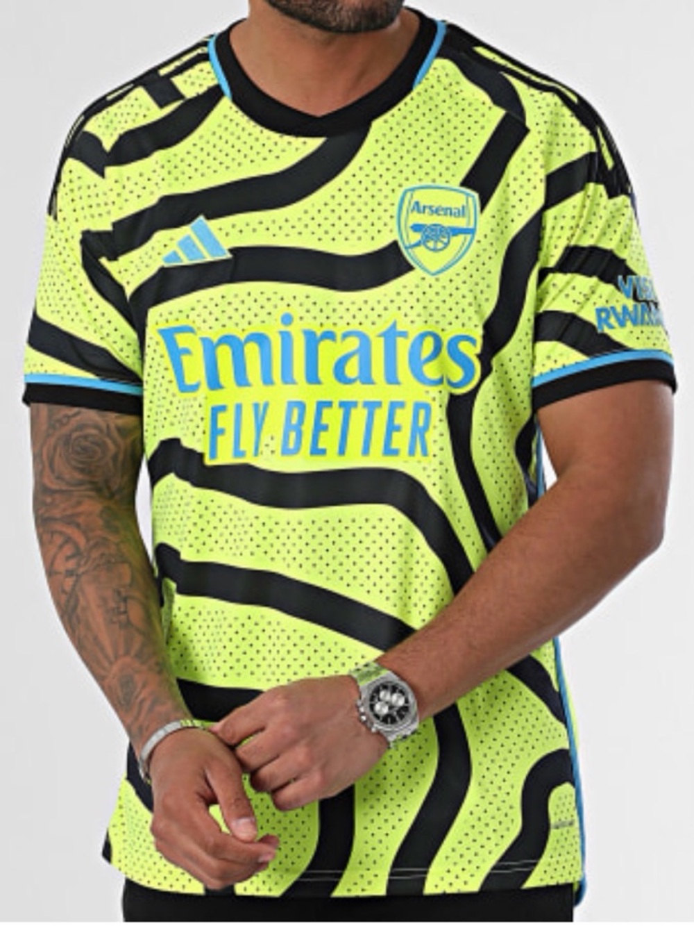 Emirates soccer jersey